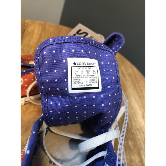 New Converse Chuck Taylor All Star Kids Christmas Tree Sneaker Toddler Size 10 - Picture 5 of 8